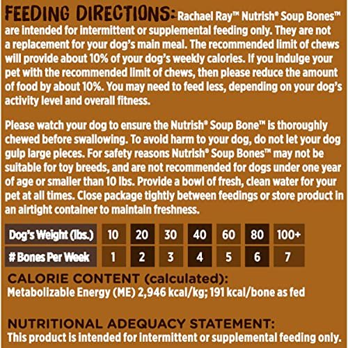 Rachael Ray Nutrish Chicken & Veggie Dog Treats, 11 Soup Bones - Image 7