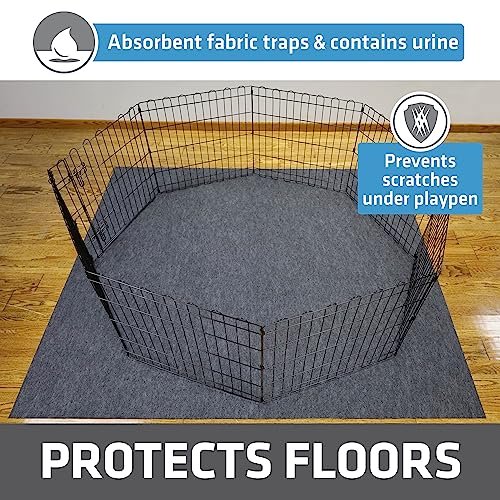 Drymate XXL Dog Playpen Mat: Waterproof, Absorbent Training Pad for Puppies - Image 2