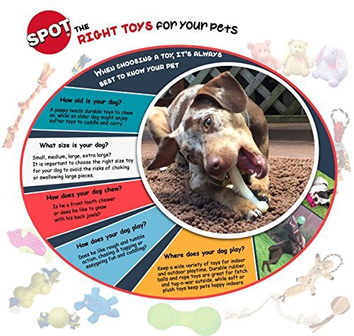 Soft Fleece Dog Toy with Squeaker | Calming Fetch Chew Toy for All Dogs - Image 10
