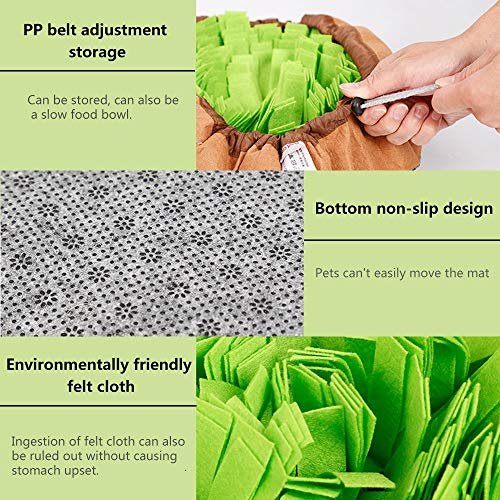 Interactive Dog Snuffle Mat: Foraging Toy for Mental Stimulation & Treat Dispensing - Image 5