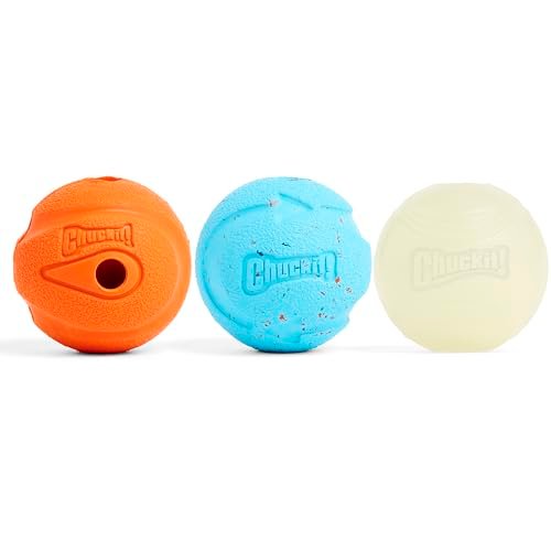 Chuckit! Medium Dog Balls: Durable Floating Fetch Toy for Interactive Play, 2.5" - Image 2