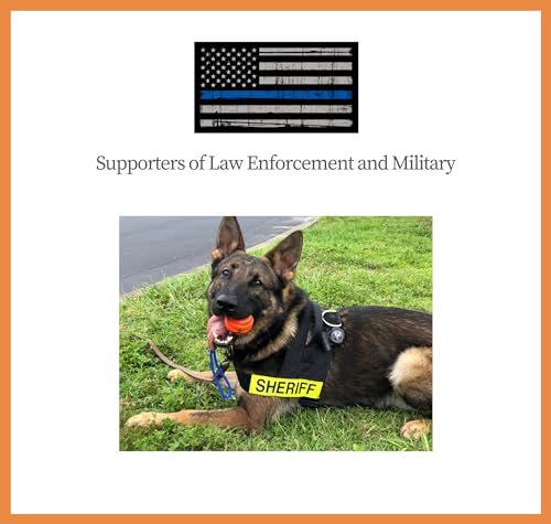 K-9 Training Ball: Durable Rubber Fetch Toy for Police & Working Dogs - Orange Tug Rope - Image 4