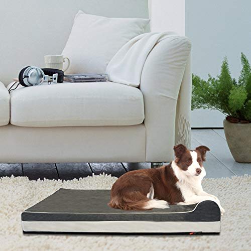 Orthopedic Memory Foam Large Dog Bed: Waterproof, Washable, Comfort Support - Image 7