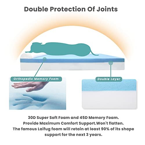 Orthopedic Memory Foam Large Dog Bed: Waterproof, Washable, Comfort Support - Image 3