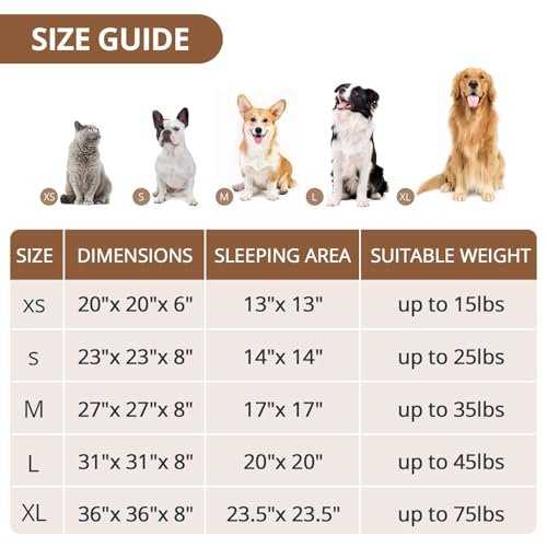 Calming Donut Pet Bed: Anxiety Relief Soft Plush Round Cuddle Cushion for Small Dogs - Image 4