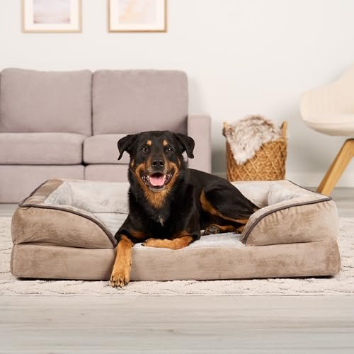 Cooling Memory Foam Dog Bed Large Breed Orthopedic Washable Sofa Mattress - Image 3