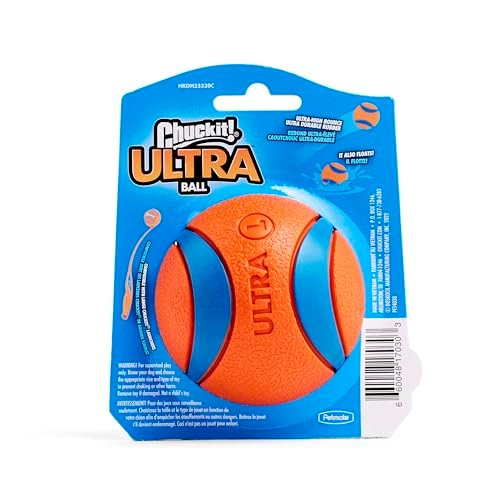 Chuckit! Ultra Large Dog Ball Toy: Durable, Bouncy, Floating Tennis Ball for Big Dogs - Image 8