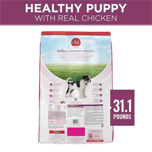 Purina ONE Healthy Puppy High Protein Natural Dry Dog Food, 31.1 lb - Image 6