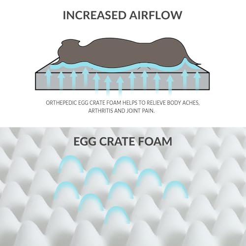 Orthopedic Large Dog Bed: Waterproof Memory Foam Pet Mattress, 36x24 - Image 4