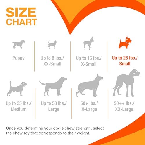 Nylabone Durable Peanut Butter Chew Toy Small Dogs Aggressive Chewers 3pk - Image 4