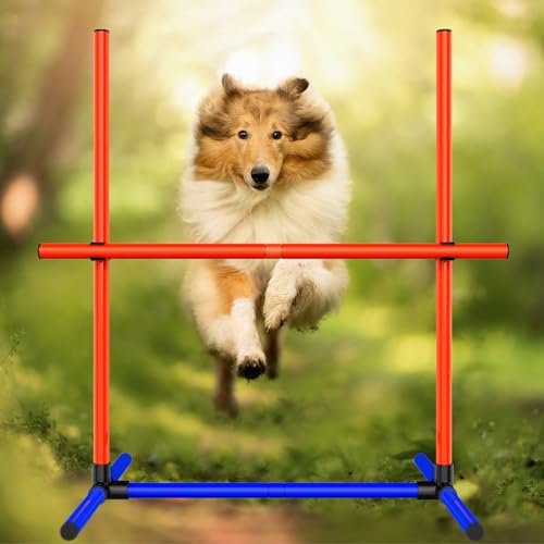 Pro Dog Agility Training Set: 3-in-1 Indoor/Outdoor Obstacle Course Kit with Jumps & Bag - Image 7