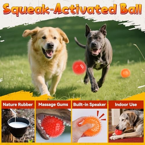 Durable Dog Chew Toys for Aggressive Chewers | 6 Pack Tough Indestructible Toys - Image 5