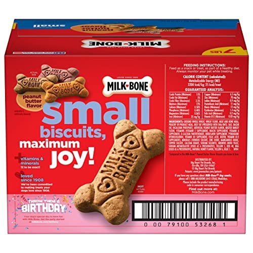 Milk-Bone Peanut Butter Dog Treats: Large Crunchy Biscuits, 7 Lb Value Pack - Image 3