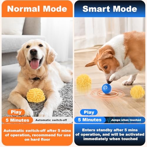 Smart Interactive Dog Ball Toy - Automatic Self Rolling Pet Entertainer for All Breeds - Image 2