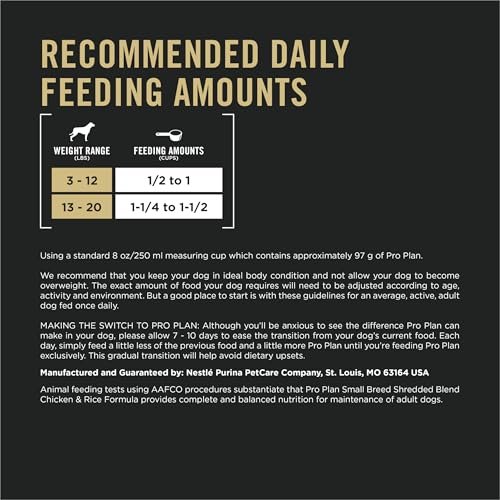 Purina Pro Plan Small Breed Chicken & Rice Dog Food with Probiotics 34lb - Image 9