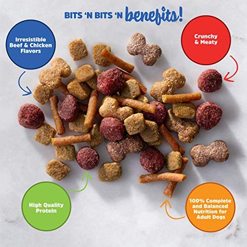 Small Breed Dog Food: Kibbles 'N Bits Mini Bits Beef & Chicken, 16 Lb - Image 8