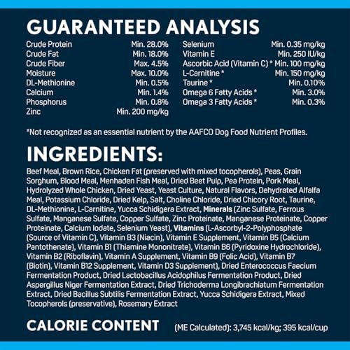 Premium Puppy Kibble: High Protein Small Breed Dog Food, 28% Protein, Gluten Free - Image 3