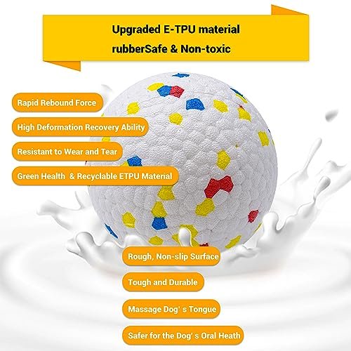 Tough Dog Balls Toys: Indestructible Floating Fetch Balls for Aggressive Chewers - Image 2