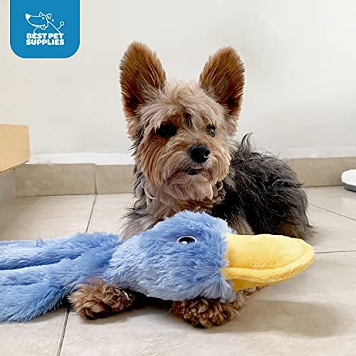 Interactive Duck Dog Toy: Soft Squeaker, No Stuffing, All Breed Sizes Chew Plush - Image 5