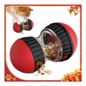 Mankoda Interactive Dog Puzzle Toys, Brain Stimulation Rolling Treat Dispenser Ball & Slow Feeder Combo for Dogs to Keep Them Engaged and Busy