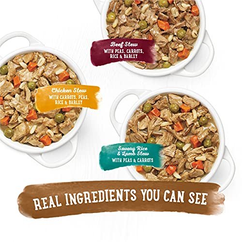 Purina Beneful Gravy Wet Dog Food: Hearty Stew Variety Pack, 12x10 oz Tubs - Image 2