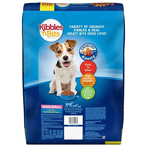 Small Breed Dog Food: Kibbles 'N Bits Mini Bits Beef & Chicken, 16 Lb - Image 5