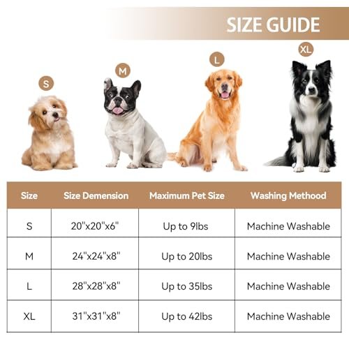 Donut Dog Bed: Calming Anti-Anxiety Plush Pet Bed for Small Dogs & Cats, 20" - Image 5