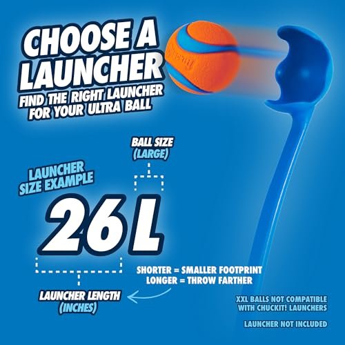 Chuckit! Ultra Large Dog Ball Toy: Durable, Bouncy, Floating Tennis Ball for Big Dogs - Image 5