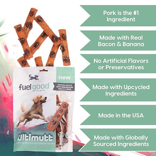 Premium Chicken Dog Protein Bars | Grain-Free Electrolyte Treats | Healthy USA Made - Image 4