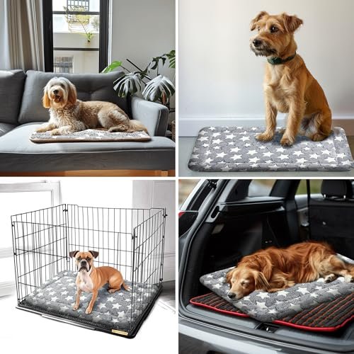 Cozy Reversible Dog Bed Mat: Soft, Washable Crate Pad for Comfort & Travel - Image 5