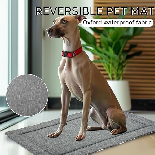 Cozy Reversible Dog Bed Mat: Soft, Washable Crate Pad for Comfort & Travel - Image 3
