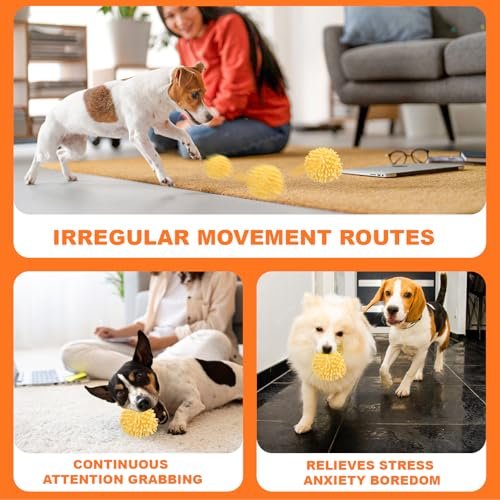 Smart Interactive Dog Ball Toy - Automatic Self Rolling Pet Entertainer for All Breeds - Image 3