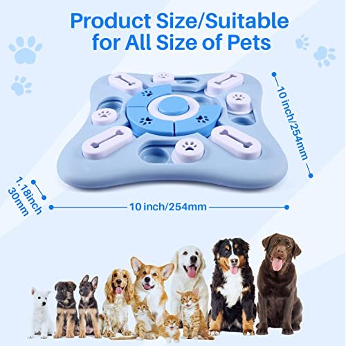 Interactive Dog Puzzle Toy: Mental Stimulation Treat Dispenser for Smart Dogs - Image 4