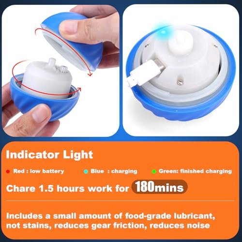Smart Interactive Dog Ball Toy - Automatic Self Rolling Pet Entertainer for All Breeds - Image 6