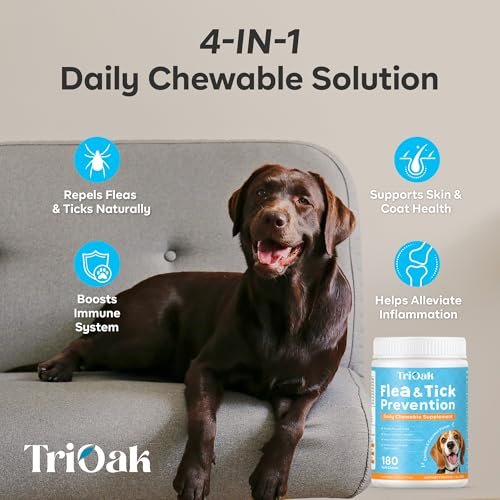 Natural Flea and Tick Defense Chews for Dogs - Immunity Boost & Pest Protection - Image 2