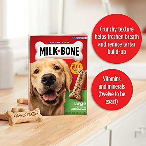 Large Dog Dental Treats: Milk-Bone Crunchy Biscuits for Teeth Cleaning & Oral Care - Image 4