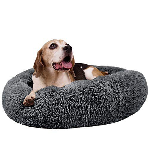 Orthopedic Donut Dog Bed: Calming Cuddler for Large Dogs Up to 100lbs - Image 7