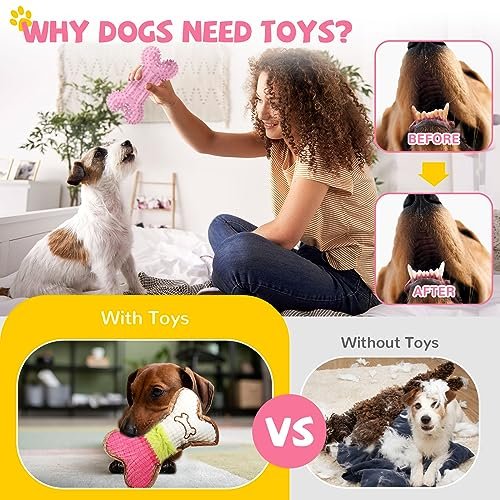 Puppy Chew Toys 6-Pack: Soft Teething Rope Bones for Small Dogs - Image 5