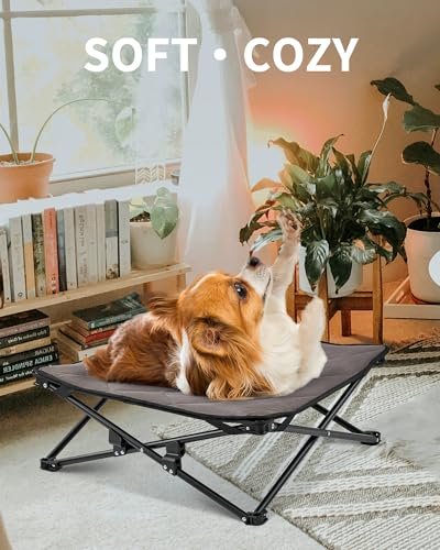 KingCamp Elevated Dog Bed: Cooling Mesh Cot for Small Dogs, Indoor/Outdoor Use - Image 7