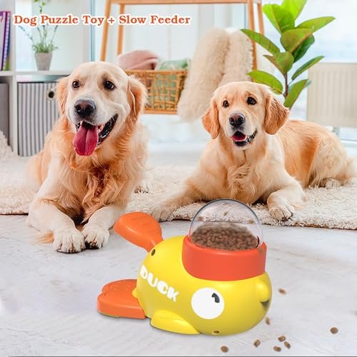 Interactive Dog Treat Dispenser Puzzle Toy - Mental Stimulation Slow Feeder - Image 2