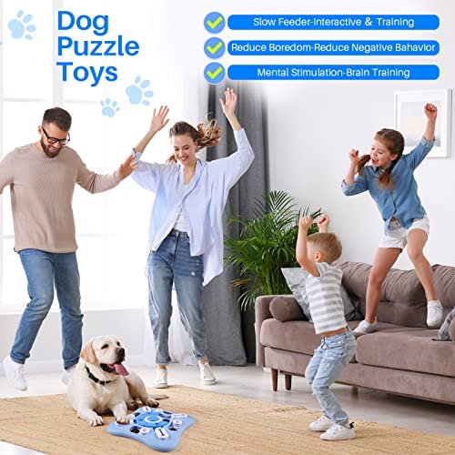 Interactive Dog Puzzle Toy: Mental Stimulation Treat Dispenser for Smart Dogs - Image 6