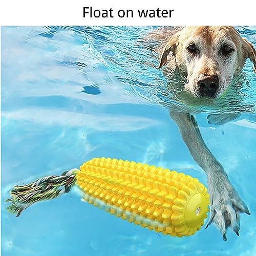 Indestructible Corn Squeaky Dog Toy for Medium Breeds - Tough Dental Chew - Image 5
