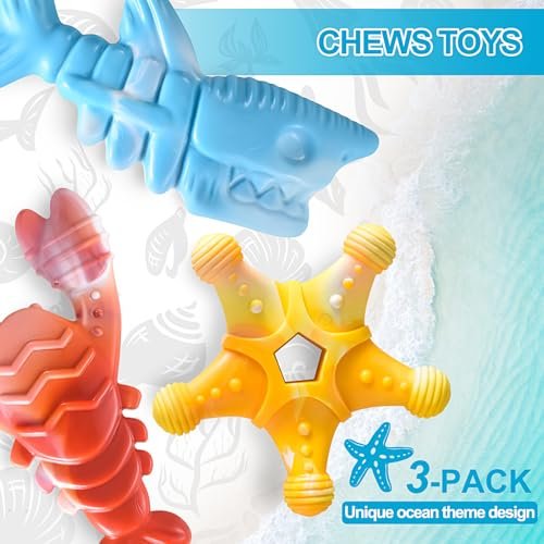 Durable Dog Chew Toys for Large Dogs: Tough Indestructible Bones Set - Image 2