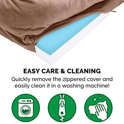 Cooling Memory Foam Dog Bed Large Breed Orthopedic Washable Sofa Mattress - Image 7