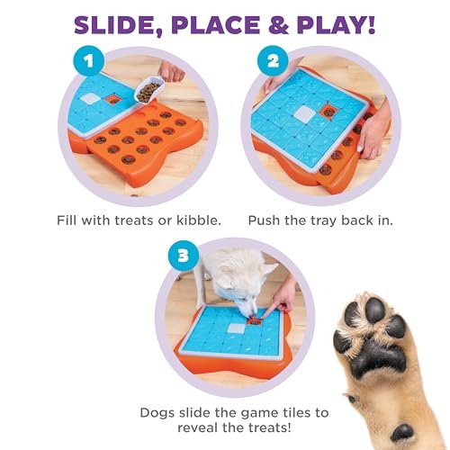 Interactive Dog Puzzle Toy: Advanced Treat Slider Mental Stimulation Game - Image 5