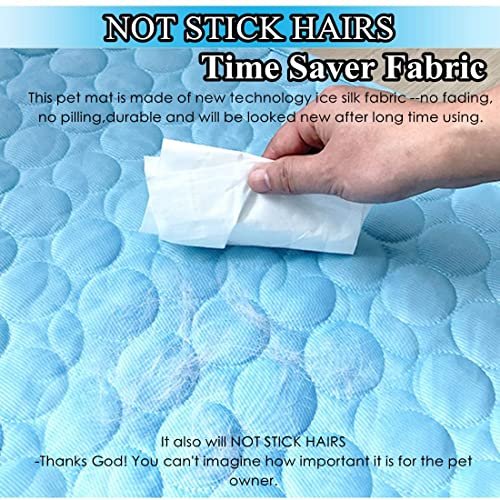 Cooling Dog Mat for Large Pets: Washable, Breathable, Non-Toxic Comfort Pad - Image 9