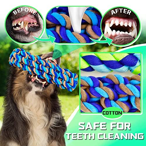 Indestructible Dog Chew Toys for Large Breeds | 14 Tough Teething Ropes - Image 4