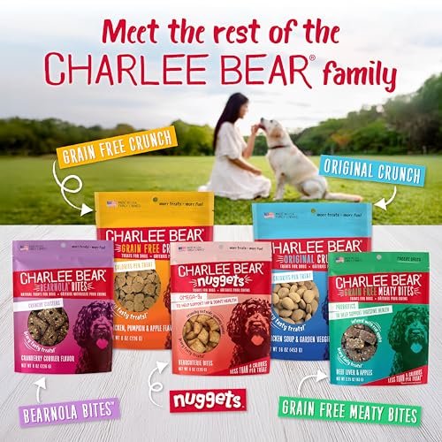 Charlee Bear Low-Calorie Grain-Free Dog Training Treats Variety Pack - Image 9