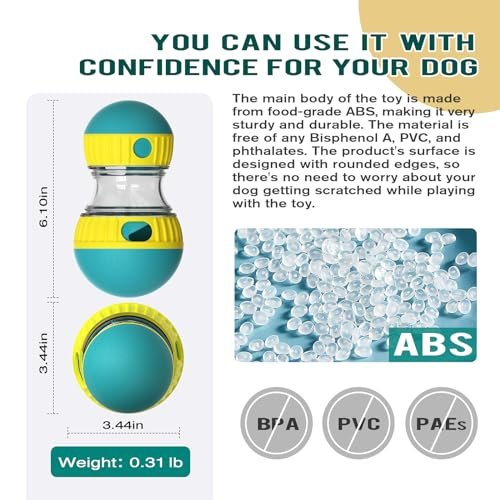 Interactive Dog Puzzle Toy: Slow Feeder Treat Dispenser for Small to Large Dogs - Image 5