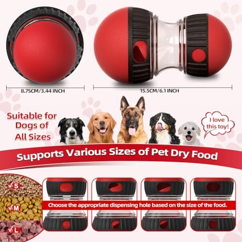 Interactive Dog Puzzle Toy: Mental Stimulation Treat Dispenser & Slow Feeder Ball - Image 2